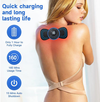 Portable Rechargeable Full Body Massager for Pain Relief