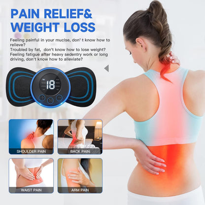 Portable Rechargeable Full Body Massager for Pain Relief