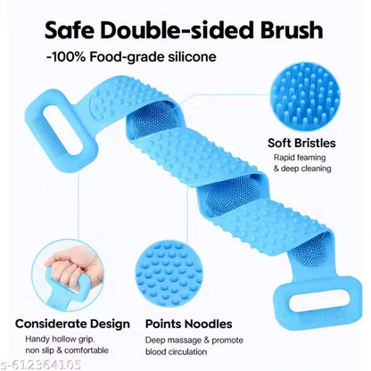 Silicon back scrubber belt for bath ( Limited Stock)